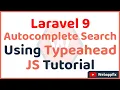 Laravel 9 Autocomplete Search Using Typeahead Js Example Typeahead Autocomplete Jquery Typeahead