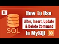 How to Use ALTER UPDATE DELETE Commands in MySQL Full Tutorial 2024 Webroj