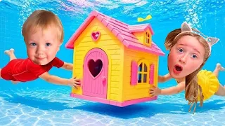 SINKS or FLOATS avec Melissa et son Petit FRERE