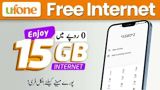 how to get ufone free internet 