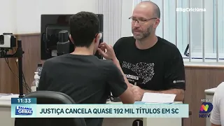 Justiça Eleitoral cancela 189 mil títulos em Santa Catarina
