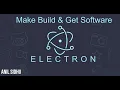 Electron js tutorial for beginners make build