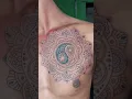 Chest tattoo beautiful design | mandala tattoo design | #tattoo #tattooshorts #short