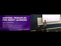 IRIM Seminar Series Control Principles for Robot Learning