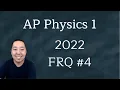 2022 AP Physics 1 Free Response