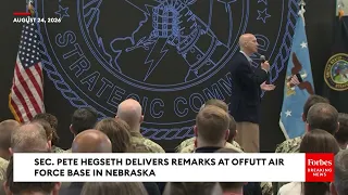 ‘Failure Is Not An Option’: Pete Ricketts Lays Out The Stakes During Remarks At Offutt AFB