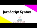 JavaScript tutorial for beginners JavaScript basic Syntax rules Coding Tricks