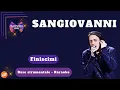 Download Lagu FINISCIMI - Sangiovanni (KARAOKE) #sanremo2024