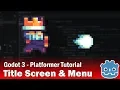 Godot 3 - Platformer Tutorial