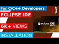 Eclipse IDE for Developers installation Package required explained aducators in