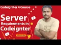Codeigniter 4 Tutorials Server Requirements to run Codeigniter 4 Codeigniter