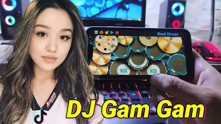 dj gam gam ki eleh slow tik tok real drum cover