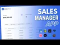 Build a Sales Manager App using React Table React Typescript and ShadCN UI