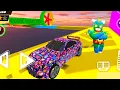 Stunt Car Mega Ramp Game - Impossible Cool Tracks Gameplay