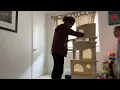 Putting together our new Hey Brother Cat Tree First Impression