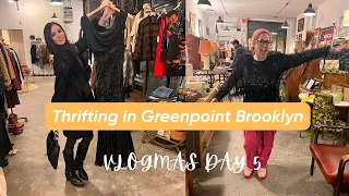 Thrifting NYC I Greenpoint Brooklyn Vintage Fashion Home Decor Vintage Collective Beacons Haul