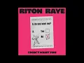 Riton ft Raye - I Don't Want You (Official Instrumental)