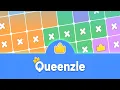 Queenzle - Queen Puzzle Game by Honey Badger Games IOS Gameplay