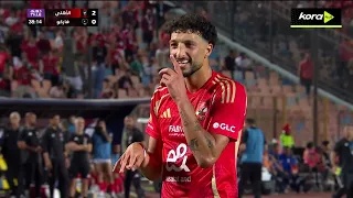 ملخص مباراة الأهلي 6 0 فاركو الجولة الـ 26 الدوري المصري 2024 2025 تعليق أيمن الكاشف 