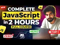 JavaScript Full Course For Beginners Part-1 Learn JS Variable Operators DataType in 2024