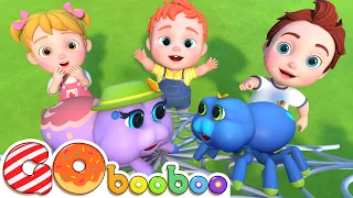 The Itsy Bitsy Spider Song | Animal Songs | GoBooBoo Kids Songs & Nursery Rhymes