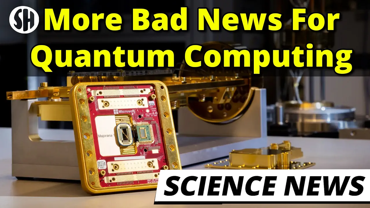 Cover image for The Quantum Computer Dream is Falling Apart