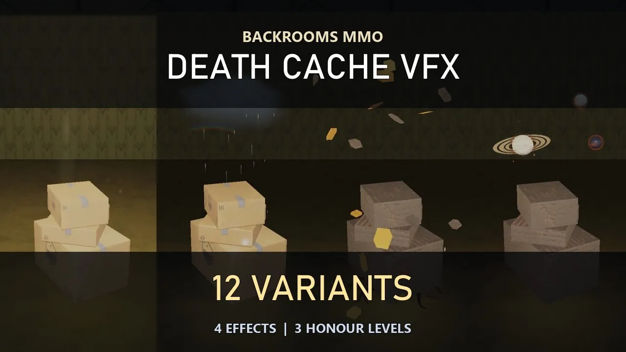 Backrooms MMO: Death Cache Effect Showcase