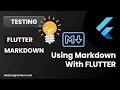 T Using Markdown Renderer in Flutter flutter - markdown markdown markdown