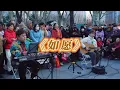 Lagu 如愿 上海静安公园 街头演出现场