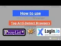 Tutorial ProxyListPlus xLogin IO - Free Proxy List Updated Daily