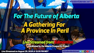 FreedomCalendar net TV APP Rally For The Future of Alberta LiveStream