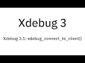 Xdebug 3 1 xdebug - connect