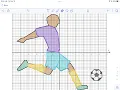 Math-Drills Football World Cup Cartesian Art