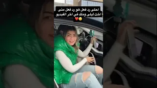 رد فعل ليلي احمد زاهر لما هشام جمال حلق شعره  رد فعل ليلي احمد زاهر لما هشام جمال حلق شعره