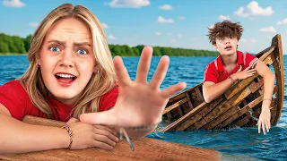 We Survivied on an Abandonded Lake OVERNIGHT