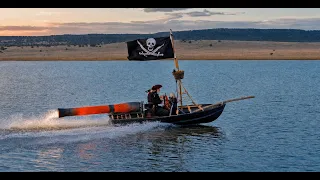 Crazy Pirate Captain Bob's Canon powered pirate ship.