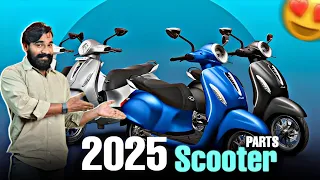 2025 Scooter New features of Scooters vintage parts Modification Spare Parts