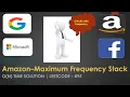 Maximum Frequency Stack LeetCode 895 O N Solution