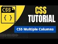 CSS Multiple Columns CSS Tutorials For Beginners To Advanced