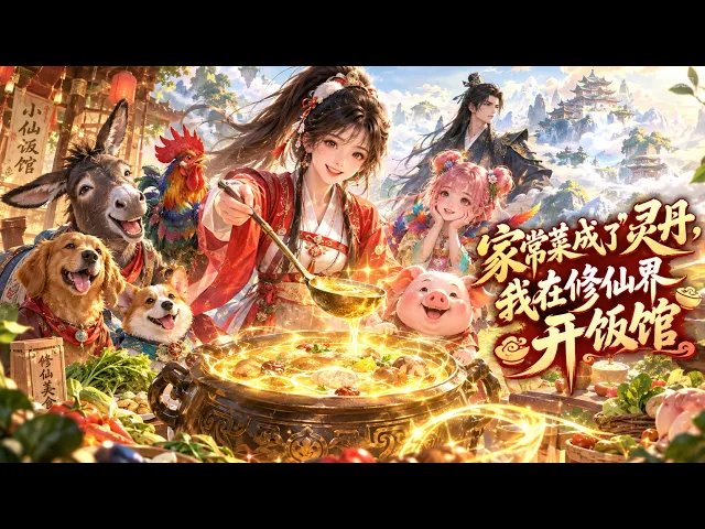 家常菜成了灵丹,我在修仙界开饭馆