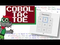 Making a Simple Tic-Tac-Toe Game in COBOL