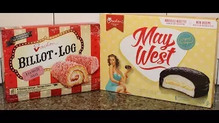 Vachon Billot Log Sponge Cake and May West Cake Review