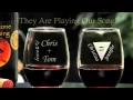 LGBTQ com Stemless Wine Glass Set - LGBT Gifts