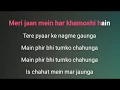 Download Lagu Main Phir Bhi Tumko Chahunga Karaoke With Lyrics Half girlfriend Arijit Singh