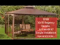 Easy Assembly Regency II Gazebo tips is it worth 200