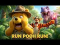 Lagu Pooh Meets a Silly T-Rex! 🍯 Prehistoric Honey Adventure | Funny Winnie the Pooh Animation