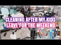 Download Lagu CLEANING AFTER THE KIDS LEAVE FOR THE WEEKEND | MESSY HOUSE TRANSFORMATION | REAL LIFE MESS