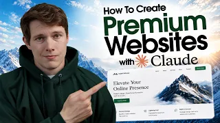 How I Make Premium Websites in Minutes with Claude