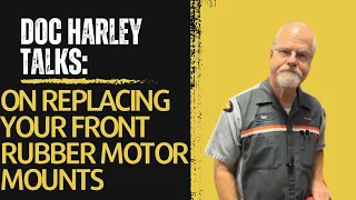 Doc Harley Talks Replacing you Touring Machine s Front Rubber Motor Mount