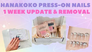 Download Hanakoko Press On Nails 1 Week Review \u0026 How To Remove MP3